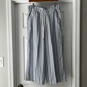 NWT LOFT Wide-Leg Cropped Pants